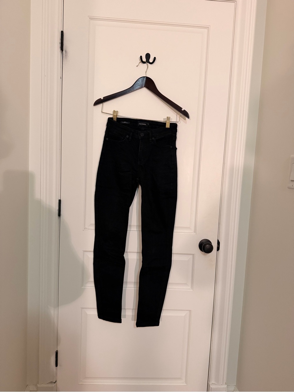 Frank And Oak Debbie Skinny Jeans | Black | Size 24 | Never Worn
